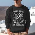 In Memory Of My Husband Lung Cancer Awareness Graphic Unisex Sweatshirt In Memory Of My Husband Lung Cancer Awareness Graphic Unisex Sweatshirt