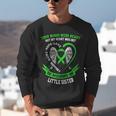 In Memory Of Little Sister Non Hodgkins Lymphoma Awareness Unisex Sweatshirt