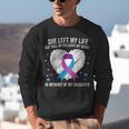 In Memory Of My Loving Daughter Suicide Prevention Awareness Unisex Sweatshirt