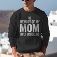 The Memory Of My Mom Lives Inside Me Unisex Sweatshirt