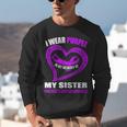 In My Memory Of My Sister PANCREATIC CANCER AWARENESS Unisex Sweatshirt