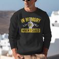In Memory Of When I Cared Sarcastic Don't Care Finger Unisex Sweatshirt