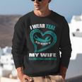 In My Memory Of My Wife SCLERODERMA AWARENESS Unisex Sweatshirt