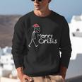 Merry Crisis Christmas Introvert Unisex Sweatshirt Merry Crisis Christmas Introvert Unisex Sweatshirt