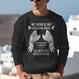 My Mum Is My Guardian Angel In Heaven Memory Memorial Tees Unisex Sweatshirt