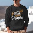 I Like Music More Than People Fan Introvert Unisex Sweatshirt