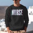 Nurse Glitch Aesthetic Graduation Nurse Glitch Graphic Art Unisex Sweatshirt