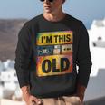 Im This Old Retro 80s 90s VHS Cassette Floppy Disk Nostalgia Unisex Sweatshirt