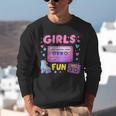 Old School Memory Girls Just Wanna Have Fun Artwork Unisex Sweatshirt Old School Memory Girls Just Wanna Have Fun Artwork Unisex Sweatshirt