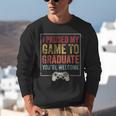 I Paused My Game To Graduate Gamer Graduation Men Boys Unisex Sweatshirt