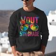 Peace Out 5th Grade Tie Dye Graduation Last Day Of School Unisex Sweatshirt