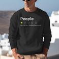 People One Star Not A Big FanWould Not Recommend Introverts Unisex Sweatshirt