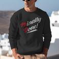 Phinally Done PhDShirt Graduation Unisex Sweatshirt