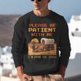 Please Be Patient I'm From The 1900s Retro Pixel Art Unisex Sweatshirt