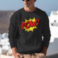 POW -Adults Kids Comic Book Cartoon Pop Art Novelty Sarcastic Unisex Sweatshirt