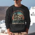 Pre-k Graduation To Kindergarten Retro Vintage Train Kids Unisex Sweatshirt