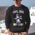 Preschool Graduate Shirt ABC 123 Mic Drop Llama Graduation Unisex Sweatshirt