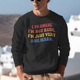 I Promise I'm Not Rude I'm Just Very Awkward Introvert Unisex Sweatshirt