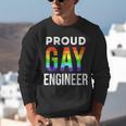 Proud Gay Engineer LGBTQ Rainbow Engineering Graduation Unisex Sweatshirt
