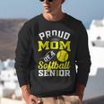 Proud Mom Of a Softball Senior Class Of 2026 Graduation Unisex Sweatshirt