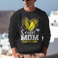 Proud Senior Mom Class Of 2026 Softball Graduation Heart Unisex Sweatshirt