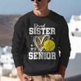 Proud Sister Of A 2026 Senior Softball Graduation Leopard Unisex Sweatshirt