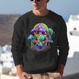 Psychedelic Alien Mushroom Nostalgia Groovy Vibe Hippie Unisex Sweatshirt