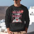 Read Your Heart Out Valentines Day Reading Book Kids Teacher Unisex Sweatshirt
