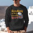 Reading Is My Favorite Sport Book Lovers Unisex Sweatshirt