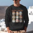 Reading Is My Jam Cute Jelly Jars Book Genres Unisex Sweatshirt