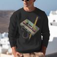 Retro Cassette And Pencil 80s 90s Nostalgia Music Lover Unisex Sweatshirt