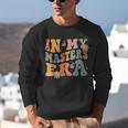 Retro Groovy In My Master's Degree Era Graduation Master Unisex Sweatshirt