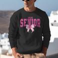 Retro Senior 2026 Class Of 2026 Coquette Pink Bow Graduation Unisex Sweatshirt