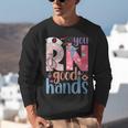 You RN Good Hands Cute Nurse Nursing Student Graduation Unisex Sweatshirt