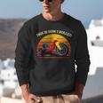This Is How I Rolled Retro Toys Big Wheel Tricycle Nostalgia Unisex Sweatshirt