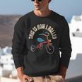 This How I Rolled Retro Tricycle 80s 90s Kid Nostalgia Unisex Sweatshirt