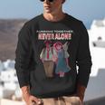 Running Together Always Connected Anime Nostalgia Message Unisex Sweatshirt