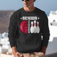 Senior 2025 Bowling Player Class Of 2025 Graduation Seniors Unisex Sweatshirt