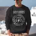 Senior 2025 Classic Rock Graduation We Salute You Unisex Sweatshirt