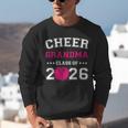 Senior Cheerleader Grandma Cheer Class Of 2026 Graduation Unisex Sweatshirt