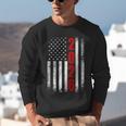 Senior Class Of 2026 Patriotic American USA Flag Graduation Unisex Sweatshirt