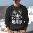 Senior Mom Class Of 2026 Soccer Graduation Heart Unisex Sweatshirt