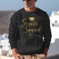 Senior Squad Graduation With Golden Cap Team Unisex Sweatshirt