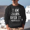 Senioritis Shirt For Senior Graduation Class Of 2018 Unisex Sweatshirt
