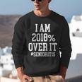 Senioritis Shirt For Seniors Graduation Class Of 2018 Unisex Sweatshirt