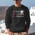 She Came She Saw She Mastered Graduation Unisex Sweatshirt