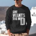 She Wants The MD Shirt Medical Graduation Doctor Unisex Sweatshirt