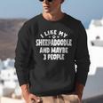 Sheepadoodle Fur Parent Sheeppoo Lover Dog Owner Introvert Unisex Sweatshirt