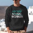 Social Worker Work Month MSW Graduation Masters Unisex Sweatshirt