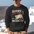 Sorry I Can't Go I'm An Indoor Cat Introvert Cat Owner Unisex Sweatshirt